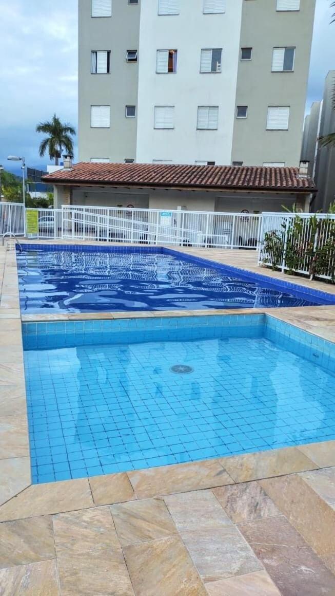 Апартаменты Apartamento Com Piscina Churrasqueira Em Убатуба Экстерьер фото